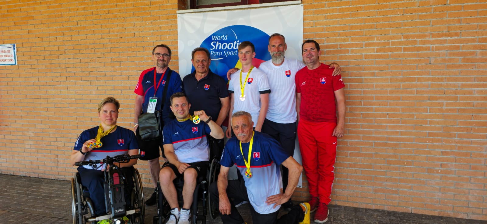 Slovak parashooting team